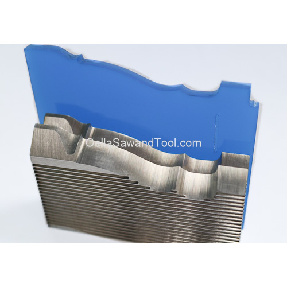 M2 corrugated back knives WM 442 Casing for shaper or Molder